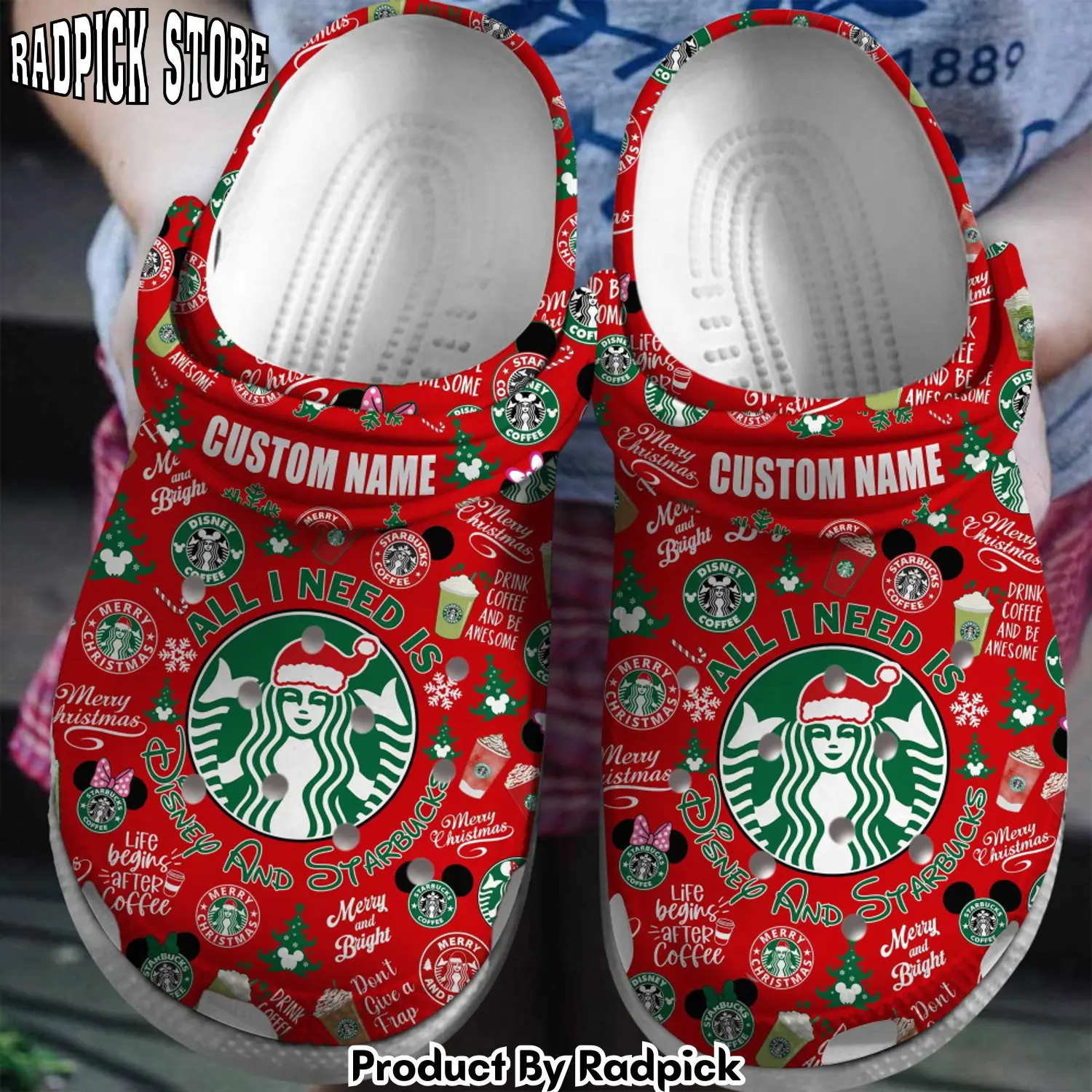 Radpick starbucks clogs shoes comfortable for men women rp6521174